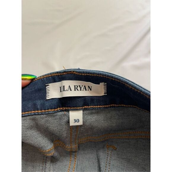NWT Lila Ryan The Marlee Mid Rise Curvy Boot Cut Grace Denim Jeans Size 30 - Picture 7 of 9